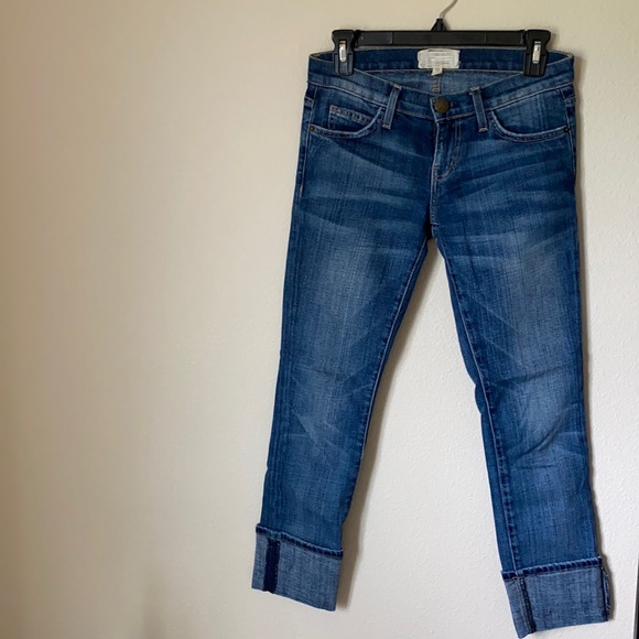 Size 25 Current/Elliot The Cuffed skinny jeans - Picture 2 of 6